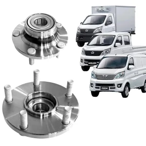 MAZA DE RUEDA DELANTERA C/RODAMIENTO <br>CHANGAN MS201-MD201-M201 (5 PERNOS)