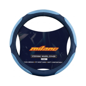 Cubre Volante de Terciopelo Universal para Auto y Camioneta Azul