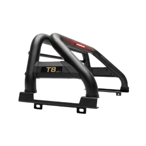 Barra Antivuelco T8 Negro Mate | Para Camionetas 4x4